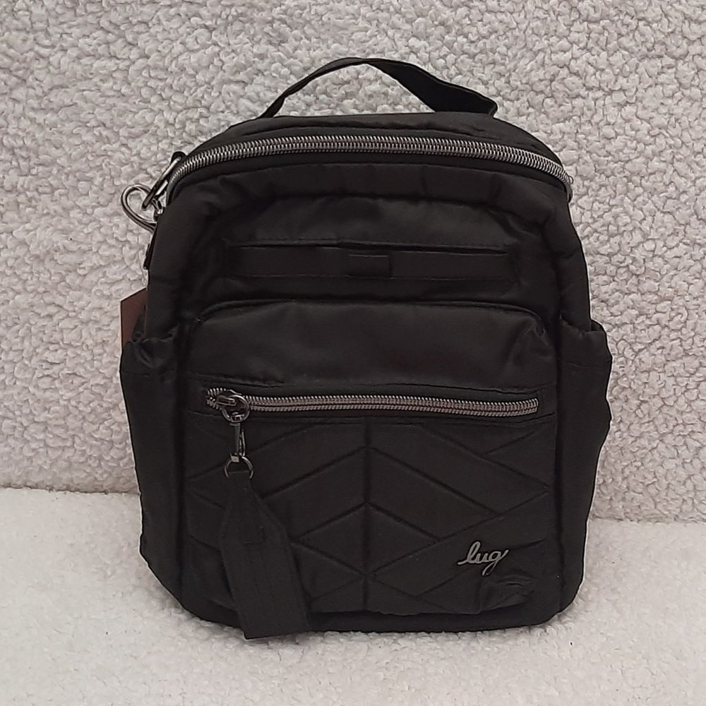 Lug Alpine Crossbody Bag (Midnight Black)